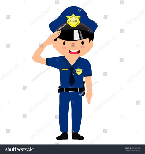 Policeman Cartoon Clipart Of People