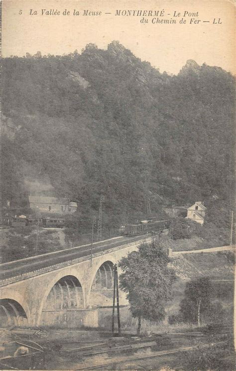 Montherme Le Pont Du Chemin De Fer Train Montherm