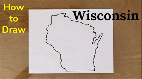 How To Draw Wisconsin Youtube