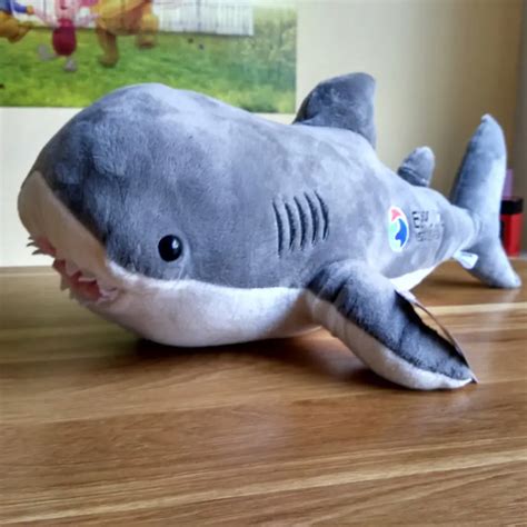 Free shipping Simulation Shark plush soft toys,55cm=21.6inch Export original Hand inserted Shark ...