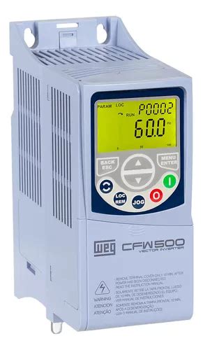 Inversor De Frequência Cfw500 1cv 220v 4 3a Mono Tri Weg Frete grátis