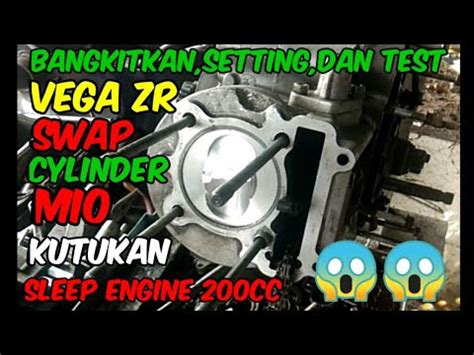 FS Sleep Engine 200cc Vega ZR Kutukan Emak L Swap Cylinder Mio L