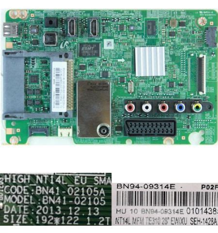 Placa Main BN41 02105A BN94 09314E Samsung T28E310EW