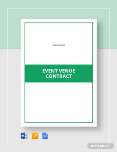 Event Contract 10 Examples Format How To Make Pdf