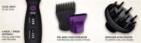 Amazon HOT TOOLS Pro Artist Tourmaline 2000 Turbo Hair Dryer Lightweight With Quiet