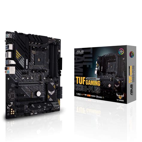 Buy ASUS TUF Gaming B550-PLUS AMD AM4 Zen 3 Ryzen 5000 & 3rd Gen Ryzen ATX Gaming Motoard (PCIe ...