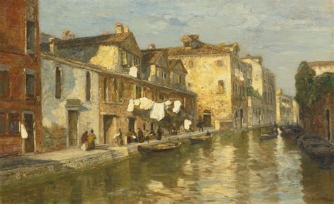 Guglielmo Ciardi Venetian Vedutisti Tutt Art Pittura Scultura