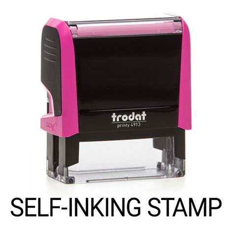 Arkansas Notary Pink Stamp Rectangle All State Notary Supplies