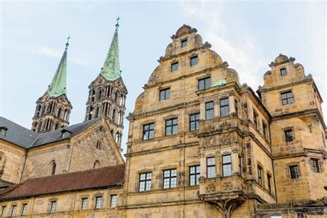 View of the Bamberg Cathedral, in Bamberg, Germany Stock Photo - Image of place, steeple: 181216806