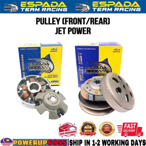 SYM JET POWER ESPADA HOUSING FRONT DEPAN REAR BELAKANG PULLEY MOVABLE