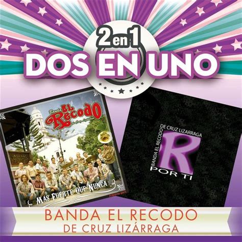 2En1 Banda El Recodo De Cruz Lizarraga CD Album Muziek Bol