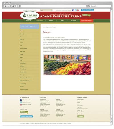 Adams Fairacre Farms - Ashworth Creative