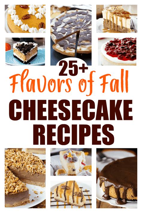 Cheesecake Flavors List