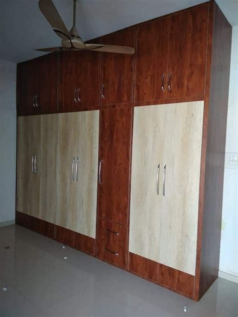 7 Doors Residential PVC Wardrobe With Locker At Rs 350 Square Feet In