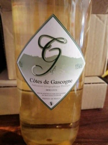 Les Celliers du Sud Ouest Côtes de Gascogne Moelleux Vivino US