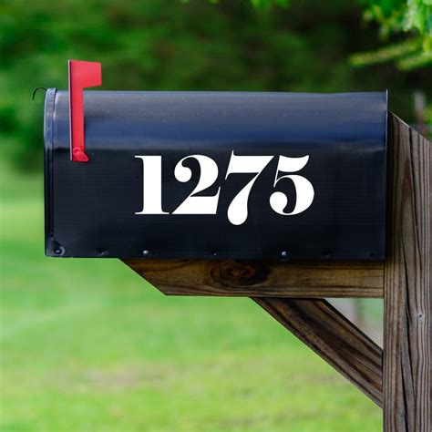 Mailbox Numbers Large House Numbers Address Personalized Gift Numbers ...