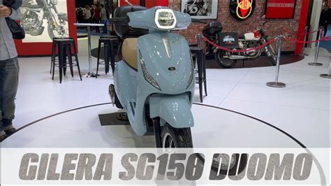 Gilera Scooter Duomo SG150 Lanzamiento Expo Moto 2023 Automatica 4K