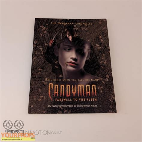 Candyman Farewell To The Flesh Screenplay Book Replica Prod Artwork