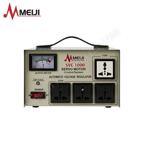 Automatic Voltage Regulator Avr Meiji Avr Servo Motor Type W Svc