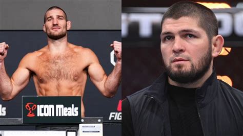 Khabib Nurmagomedov Wife She Fakes It When Sean Strickland Launched Random Attack On Khabib