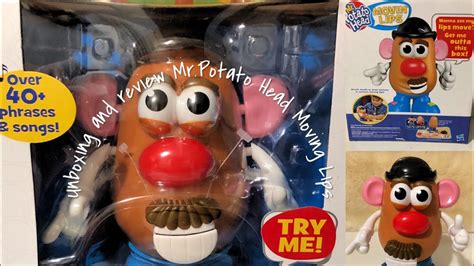 Mr Potato Head Moving Lips Unboxing And Review Youtube