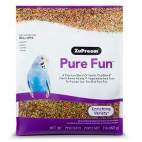 Premiu 2 Lbs Zupreem Pure Fun Bird Food For Small Birds 1 Frys Food