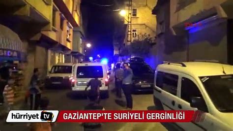 Gaziantep te Suriyeli gerginliği Dailymotion Video