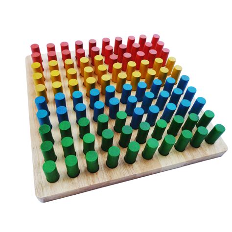 Wooden Peg Board