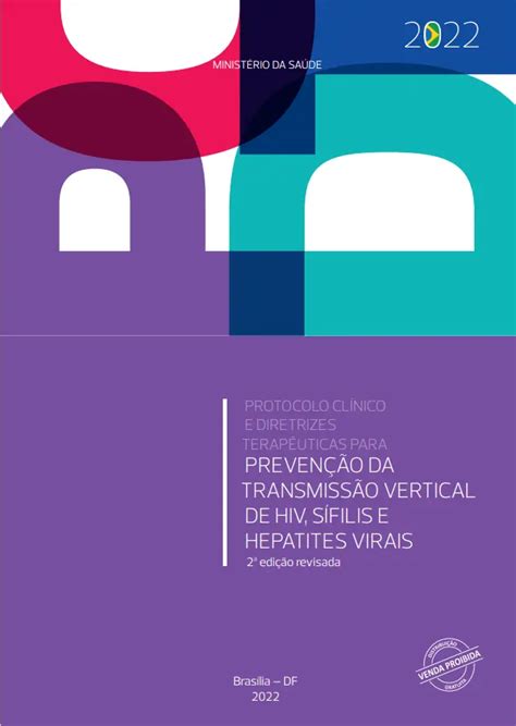 PCDT atualizado da Transmissão Vertical para HIV sífilis e hepatites