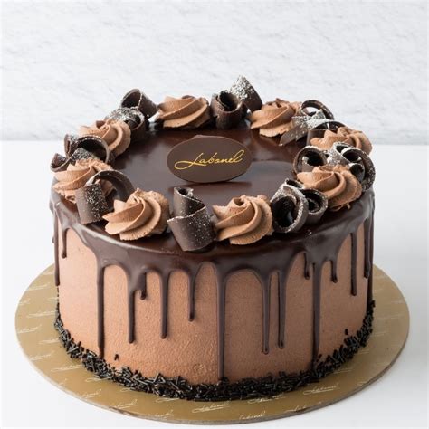 Triple Chocolate Birthday Cake