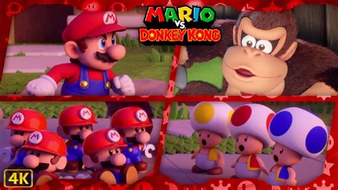 Mario Vs Donkey Kong For Switch Full Playthrough All Gold