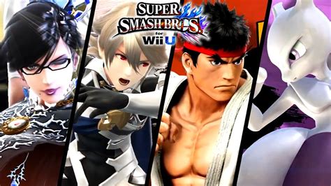 Super Smash Bros All Dlc Character Trailers Bayonetta Corrin And More