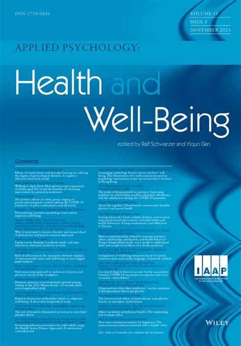 Relation Of Emotion Malleability Beliefs To Subjective Well‐being A