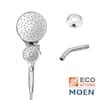 Moen Attract With Magnetix Spray In Dual Shower Head And