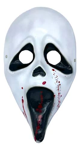 Máscara De Ghost Face Disfraz Scary Movie Halloween Scream MercadoLibre