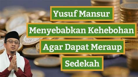 USTADZ TABRANI SABIRIN Yusuf Mansur Menyebabkan Kehebohan Agar Dapat