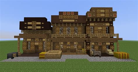 [Build] Update on my Western Style Town. : Minecraft