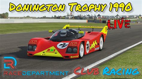 Shell Donington Trophy 1990 RaceDepartment Club Racing RFactor 2