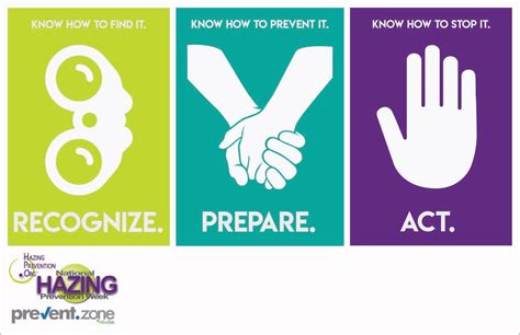 New National Hazing Prevention Week 2019 Official Posters Set Of 10