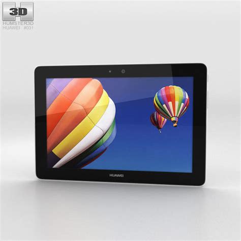 Huawei MediaPad 10 Link Plus Champagne 3D Model CGTrader