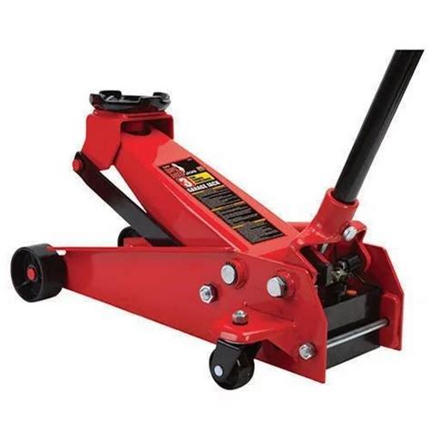 Mild Steel Hydraulic Trolley Jack For Automobile Industry At In