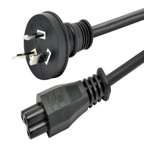 Australian 3 Pins Laptop Power Cord Extension With Iec C5 Connector ...