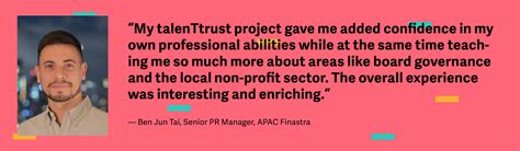 talenTtrust - skills-based volunteering in Singapore