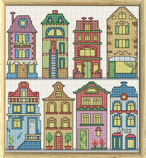 Free Cross Stitch House Patterns