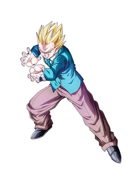 gohan ssj gt render  dokkan battle  maxiuchiha  deviantart