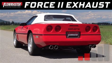 Flowmaster Force Ii Cat Back Exhaust System For The Chevrolet