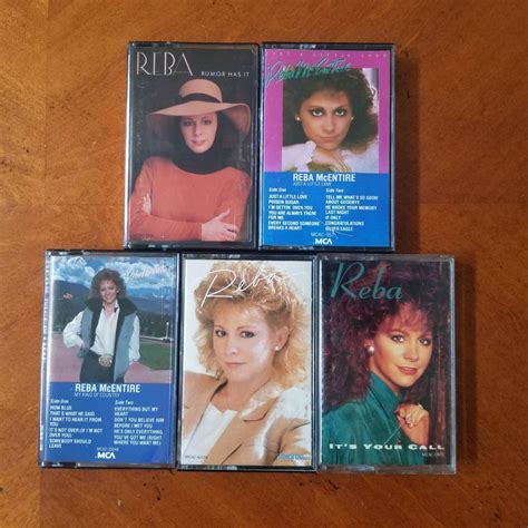 Reba Mcentire Audio Cassette Tapes 1980s 1990s Free Shipping Etsy