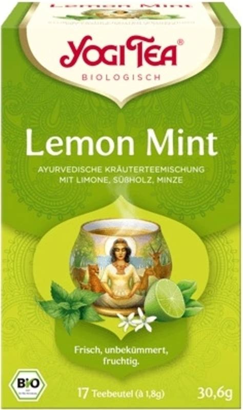 Yogi Tea Tisana Bio Con Menta E Lime G Ecco Verde Italia