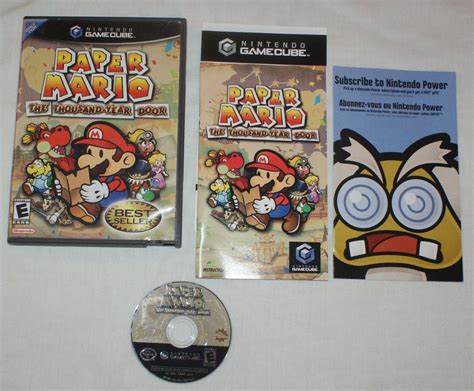 Nintendo Gamecube Paper Mario The Thousand Year Door Complete Tested