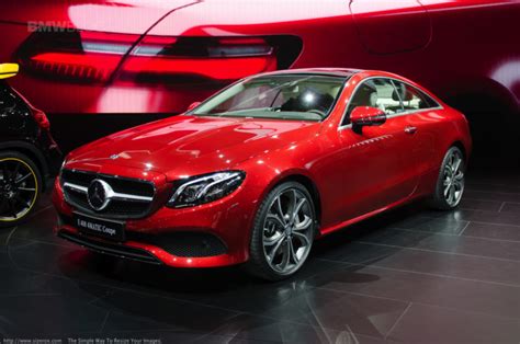 2018 Mercedes Benz E Class Coupe Removes Two Doors And Comes To Detroit